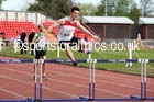 Mens under-20s 400 metres hurdles, North Eastern Track and Field Champs, Gateshead Stadium. Photo: David T. Hewitson/Sports for All Pics